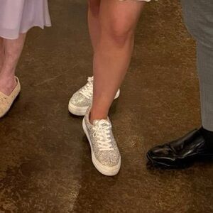 Betsey Johnson Sparkly sneakers